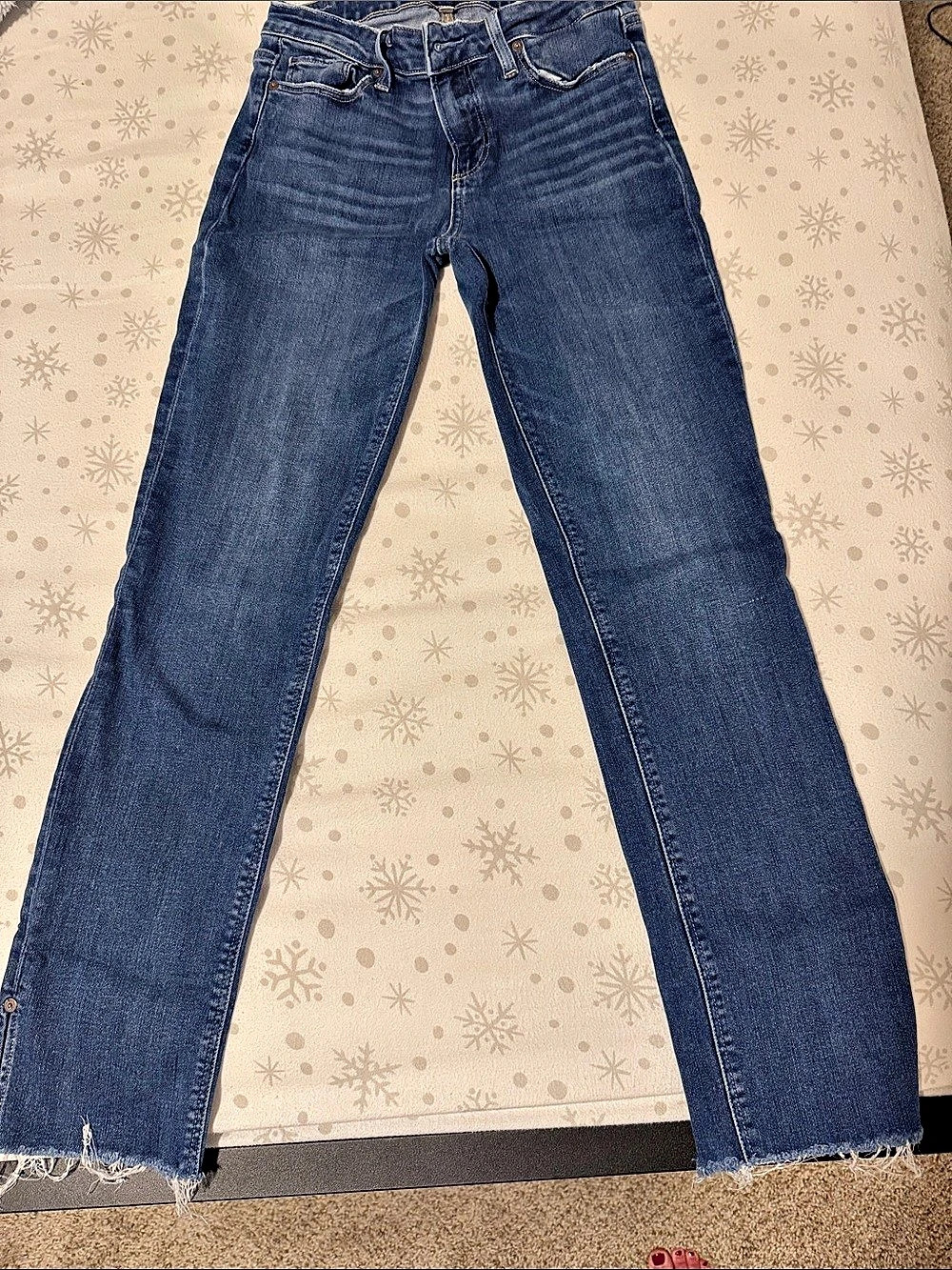 Paige Straight Leg Stretch Jeans Waist 27